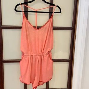 Lucky brand beach romper size medium new w tag